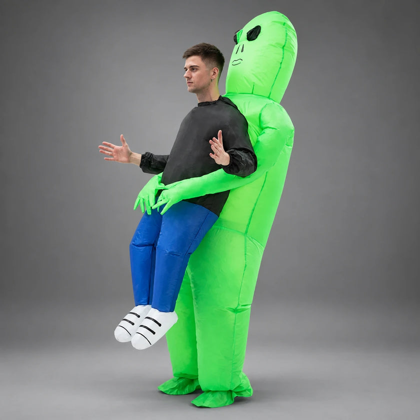Disfraz hinchable de alienígena