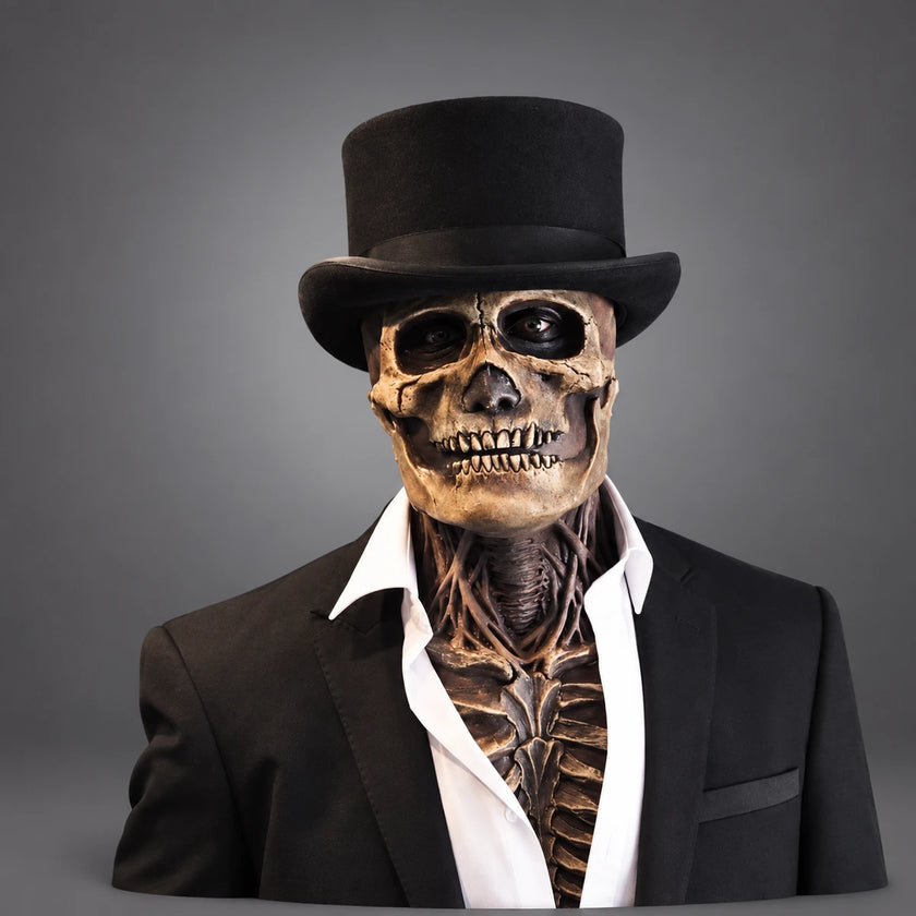 Máscaras de terror con opciones de sombrero